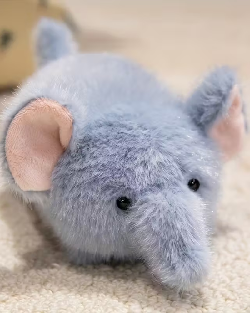 Elephant Log Plush Toy