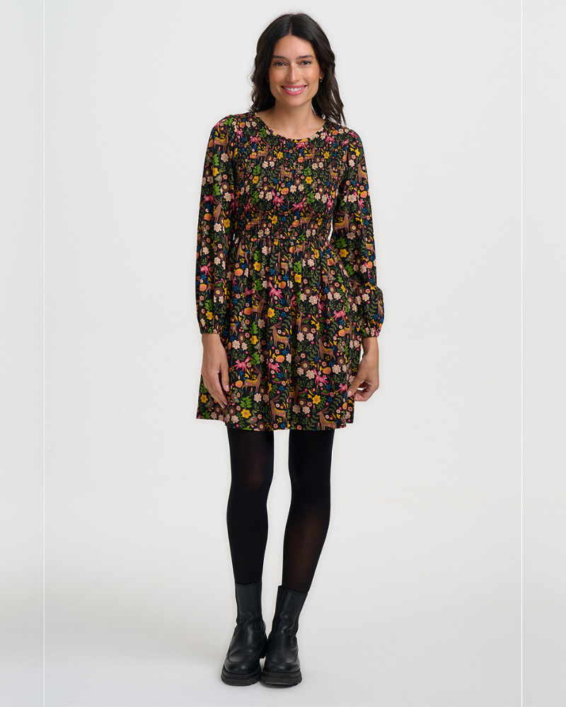 Dee Dee Forest Folklore Mini Dress