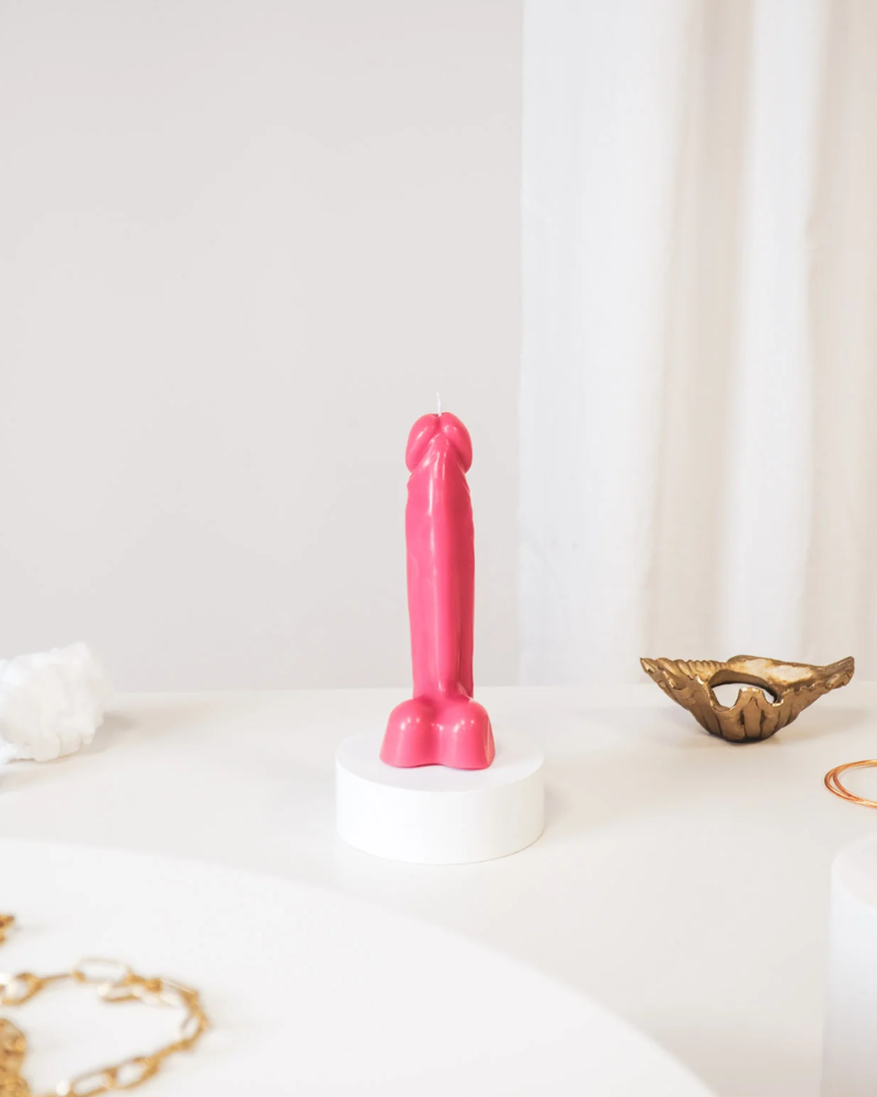 Dick Stick Candle Pink