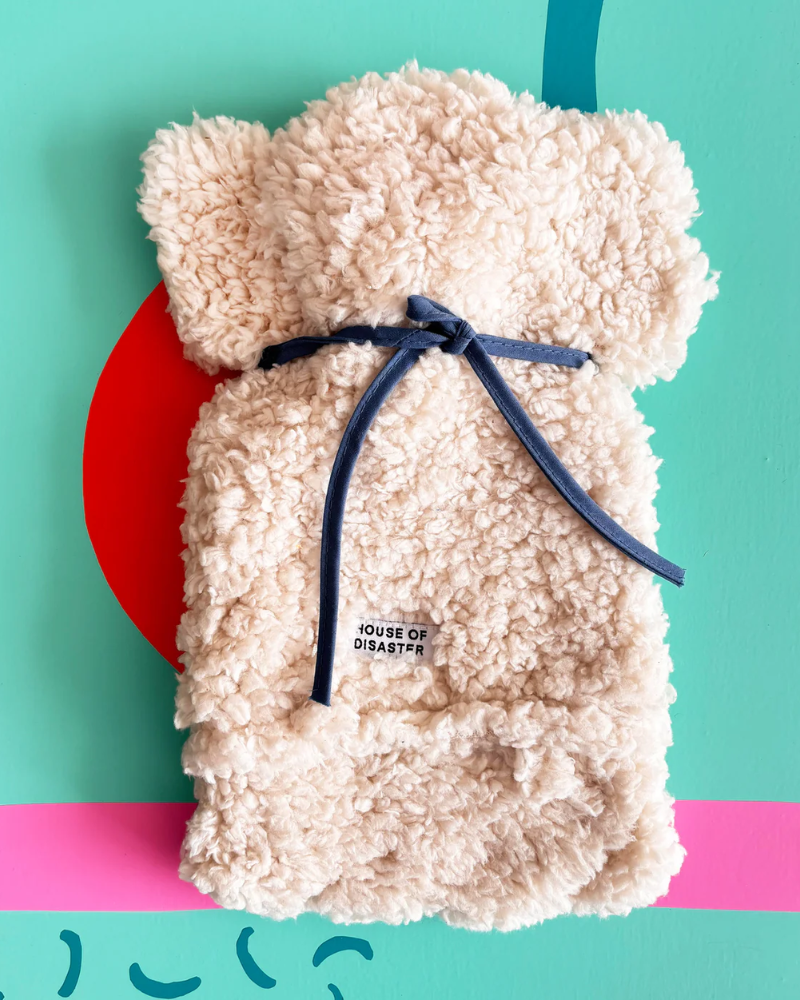 Bichon Frisé in Scarf Hot Water Bottle