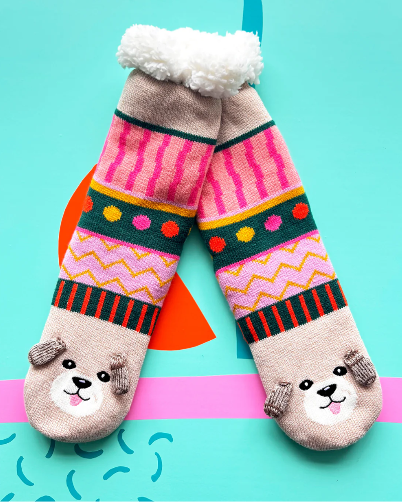 Dog House Slipper Socks
