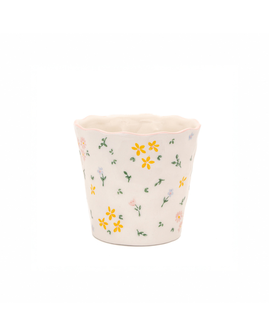 Ditsy Floral Planter