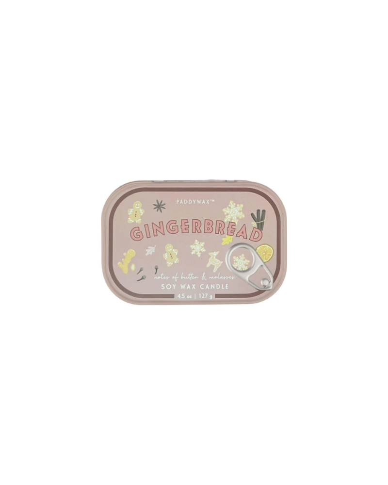 Gingerbread Bistro Tin Candle Paddywax