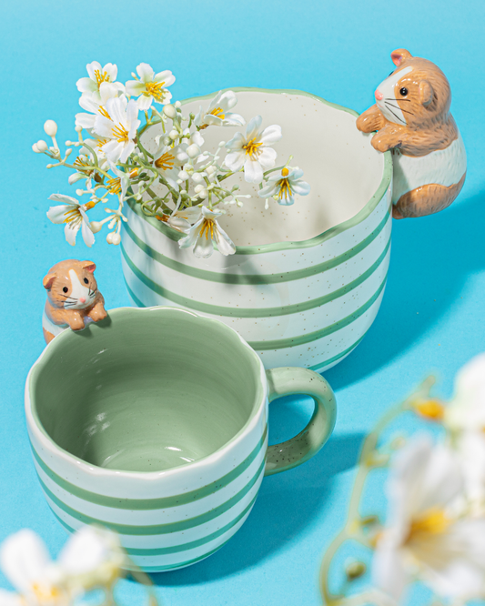 Peeking Guinea Pig Planter