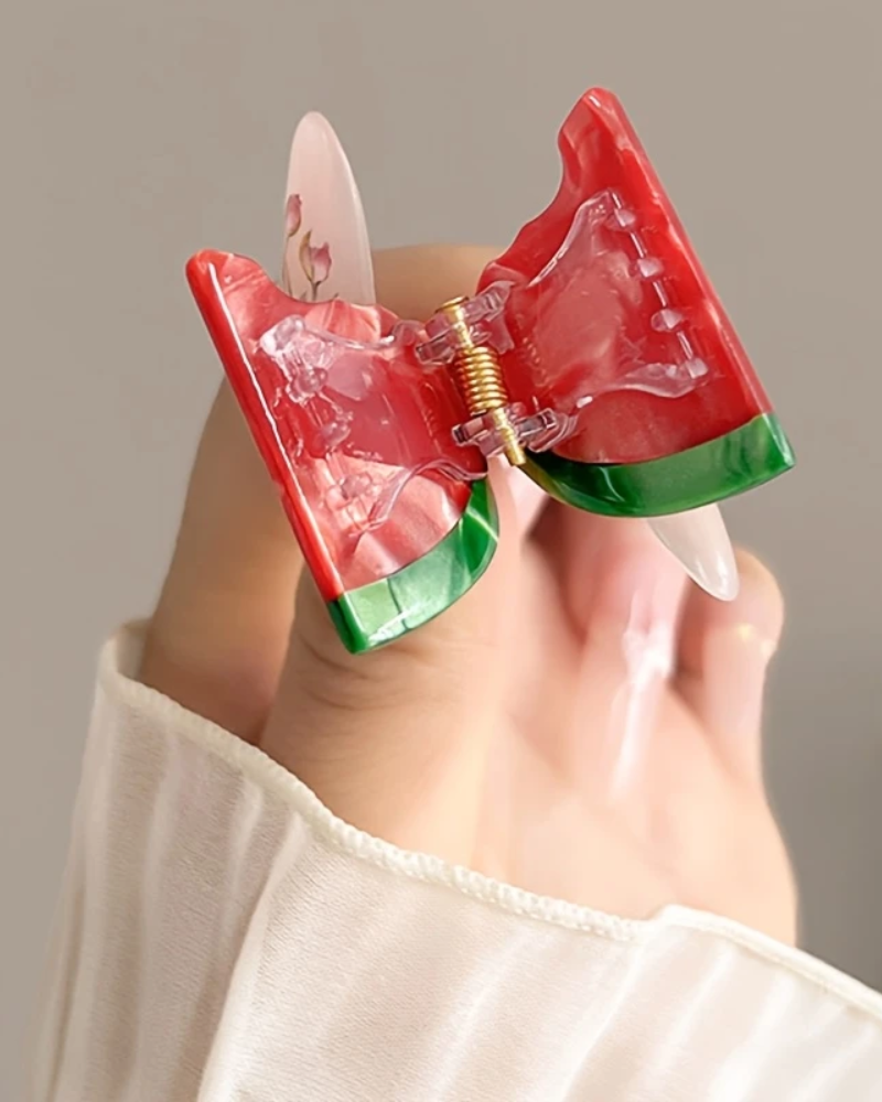 Strawberry Hair Clips Set/2