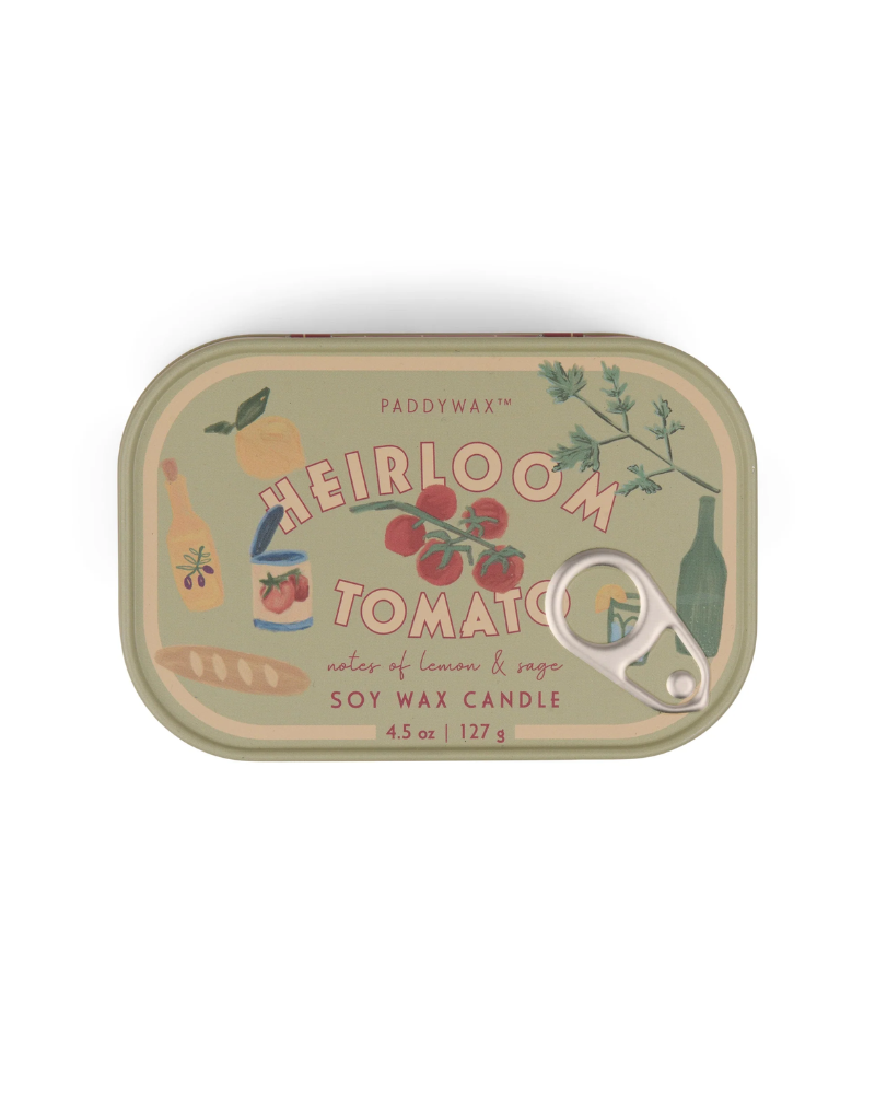 Heirloom Tomato Bistro Tin Candle Paddywax