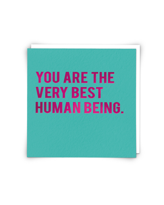 Human Being Greeting Card