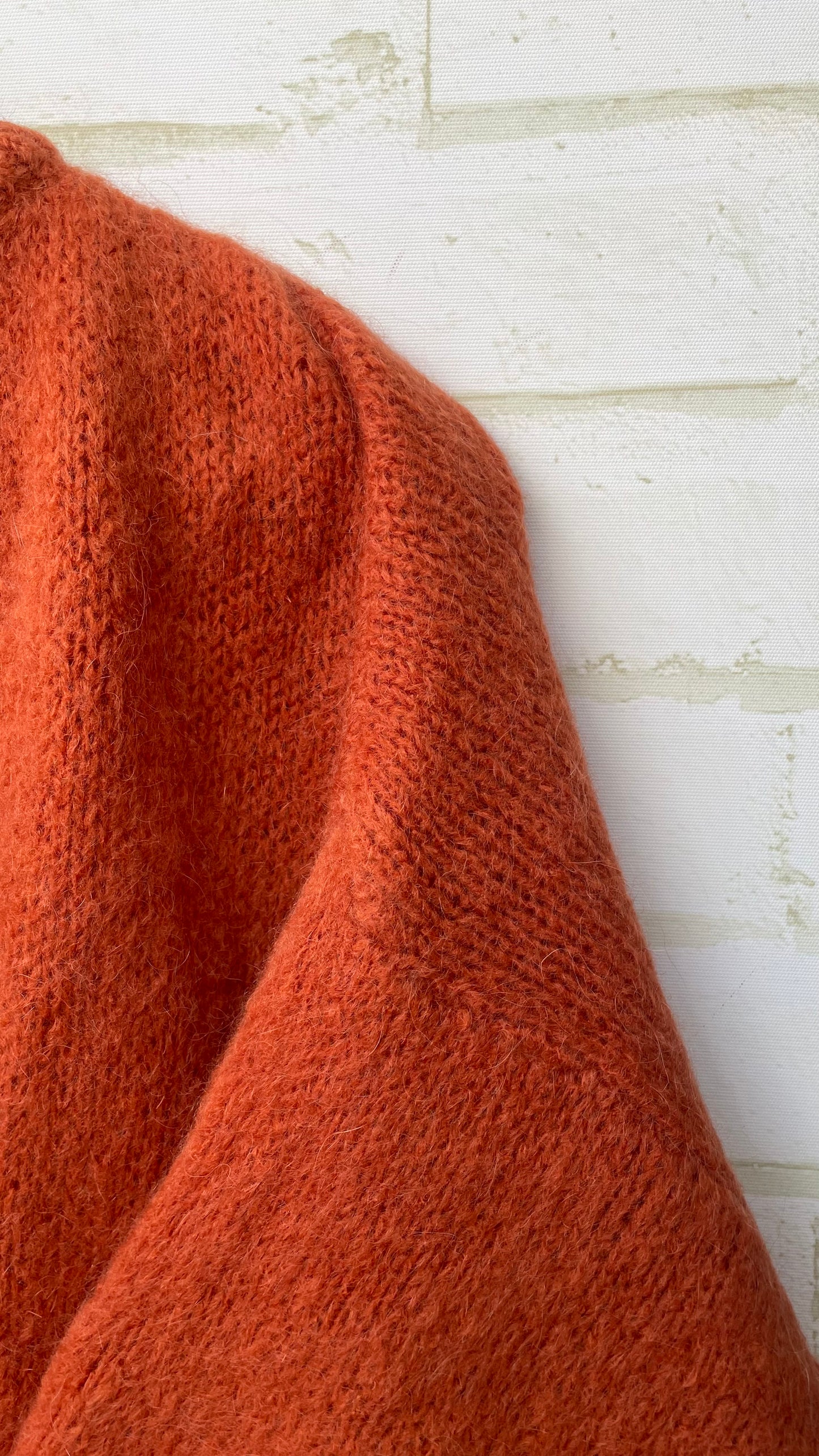Mohair Cropped Sleeve Cardigan All Colours