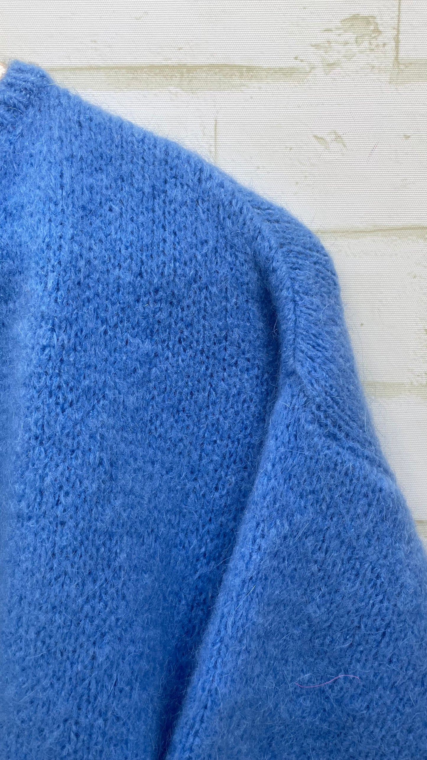 Mohair Cropped Sleeve Cardigan All Colours