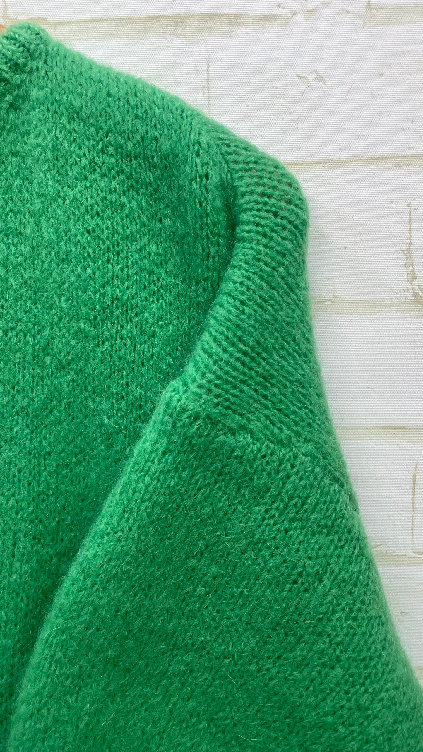 Mohair Cropped Sleeve Cardigan All Colours