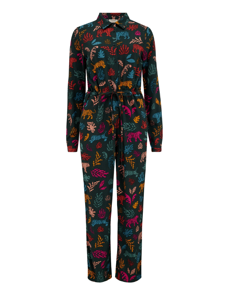 Juno Tiger Jumpsuit by Sugarhill Brighton