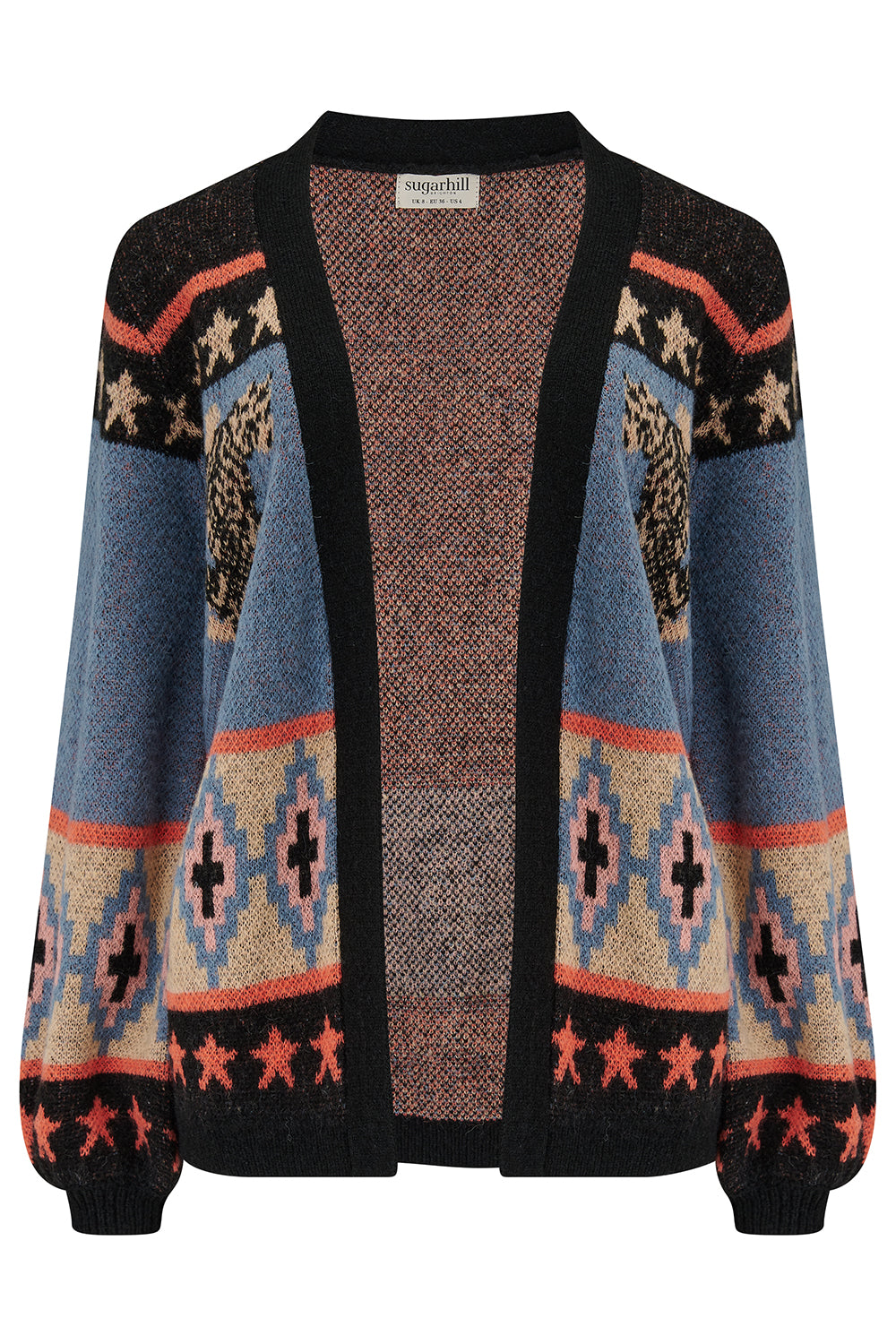 Yvette Cardigan In Climbing Tigers