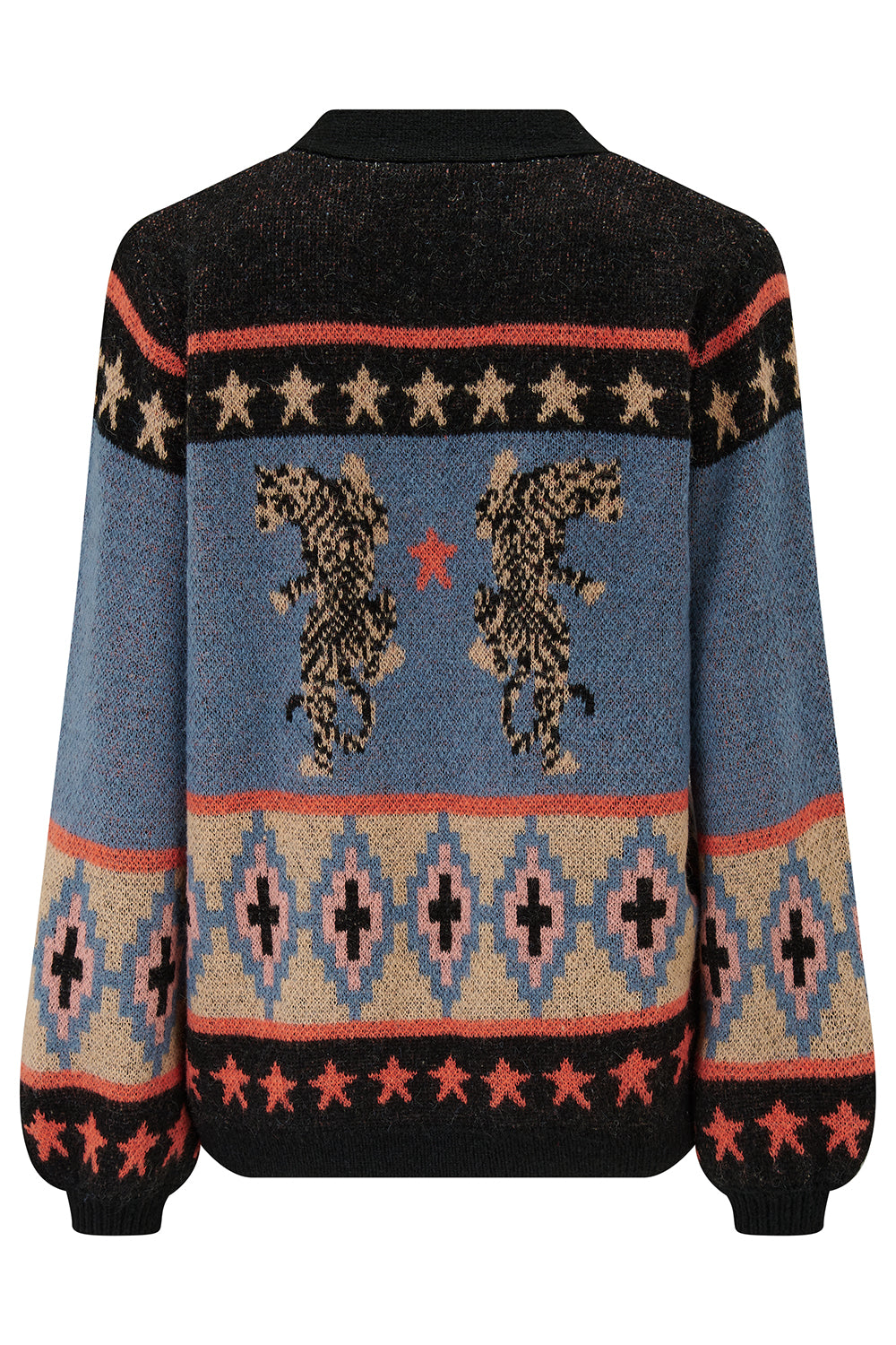 Yvette Cardigan In Climbing Tigers