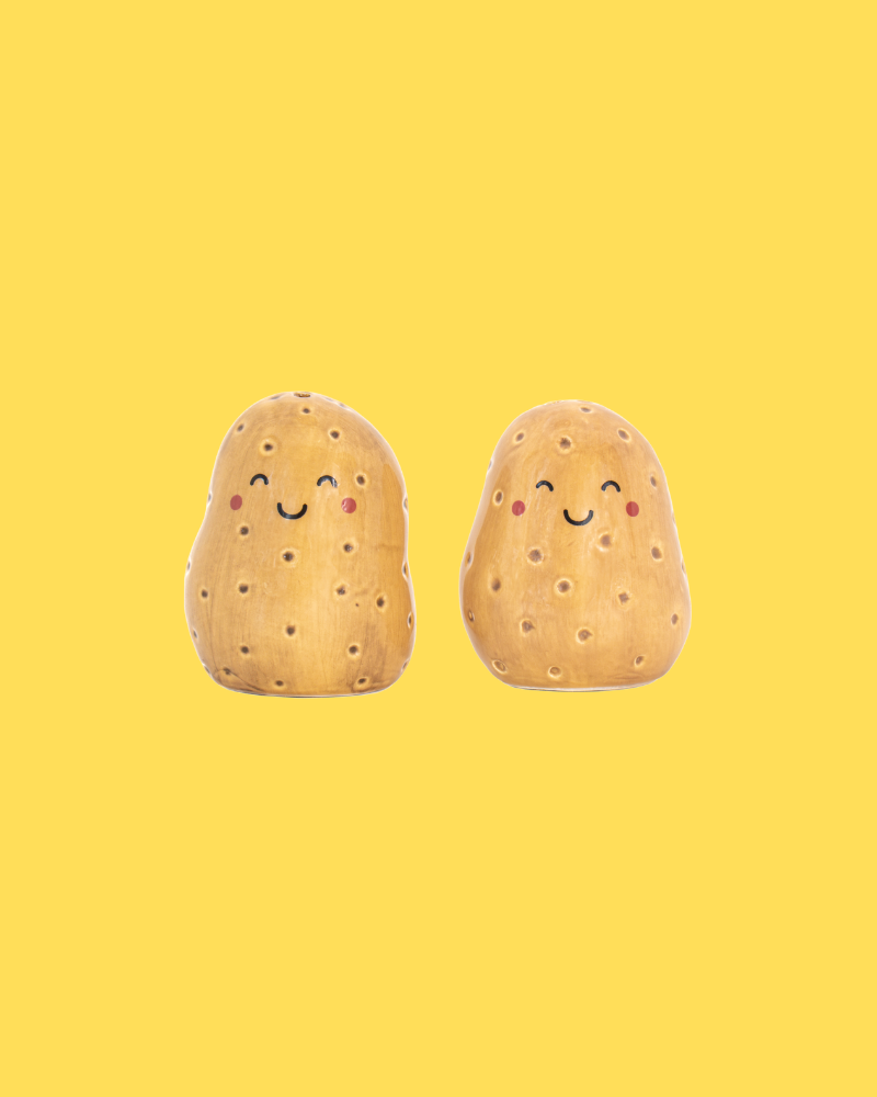 Baby Spuds Potato Salt And Pepper Set