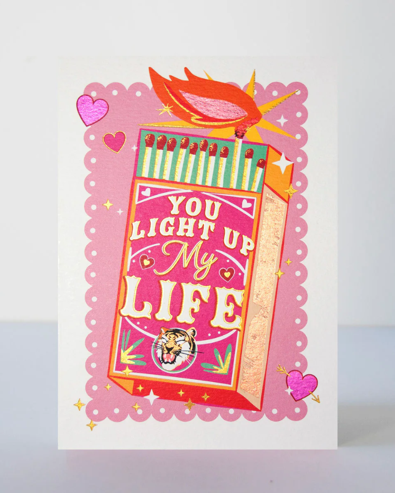 You Light Up My Life Greeting Card