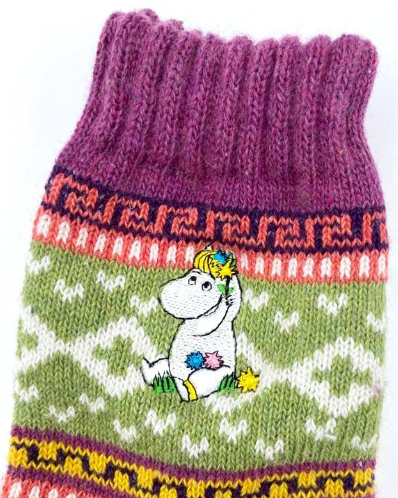 Moomin Fair Isle Snorkmaiden Socks