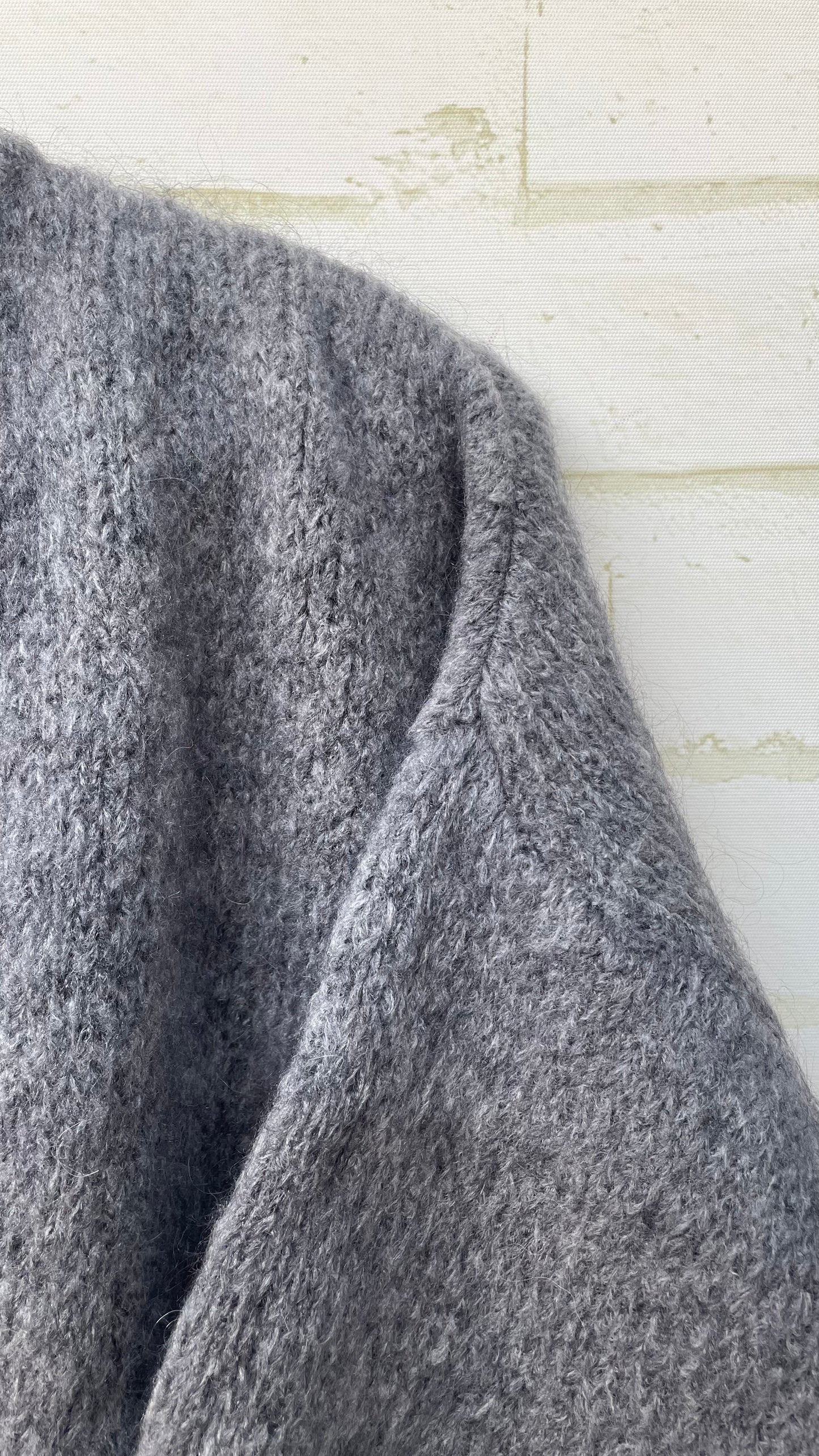 Mohair Cropped Sleeve Cardigan All Colours