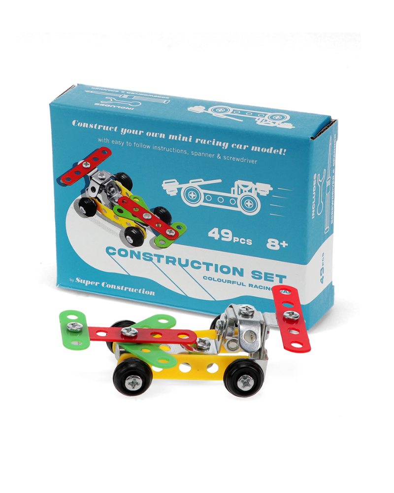 Colourful Racing Car Mini Construction Kit