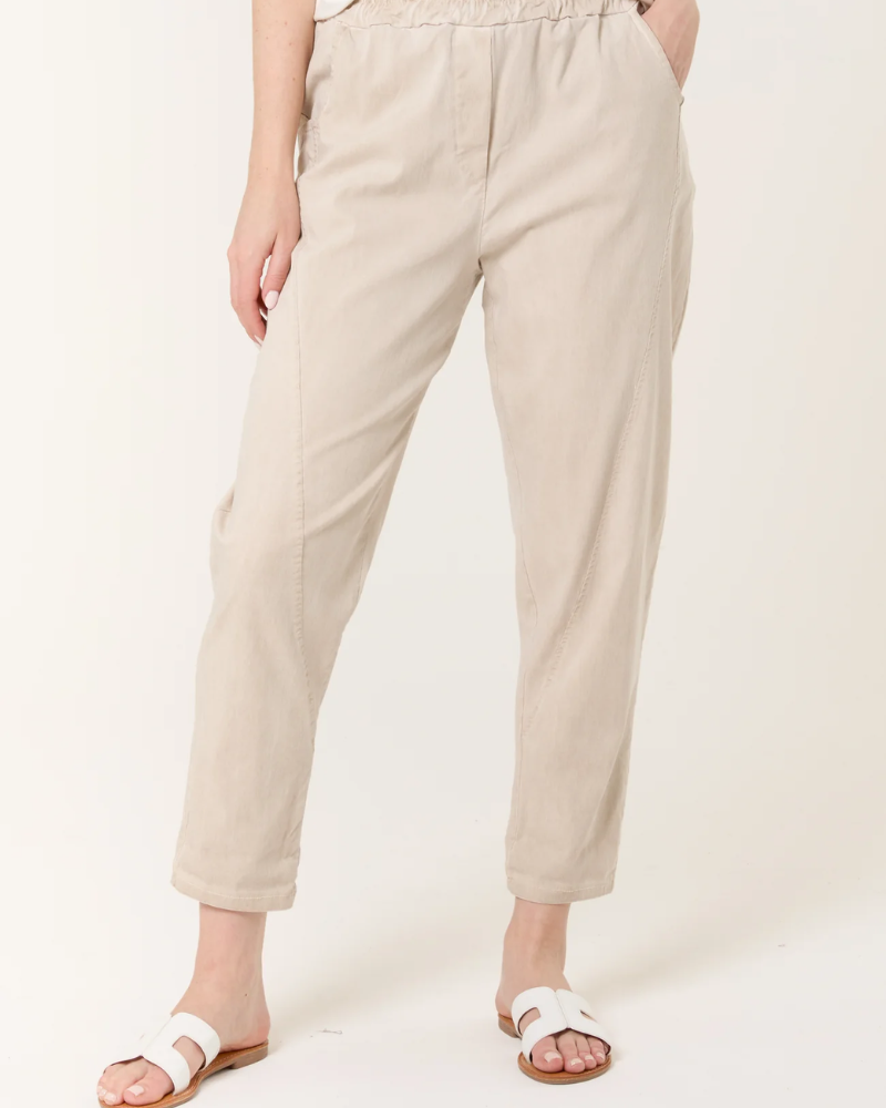 Magic Relaxed Unisex Trousers Beige Wash