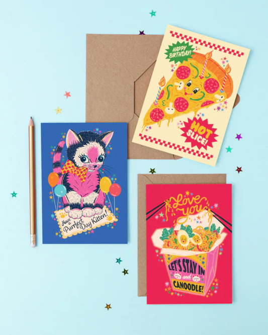 Noodles Cat-Noodles Card