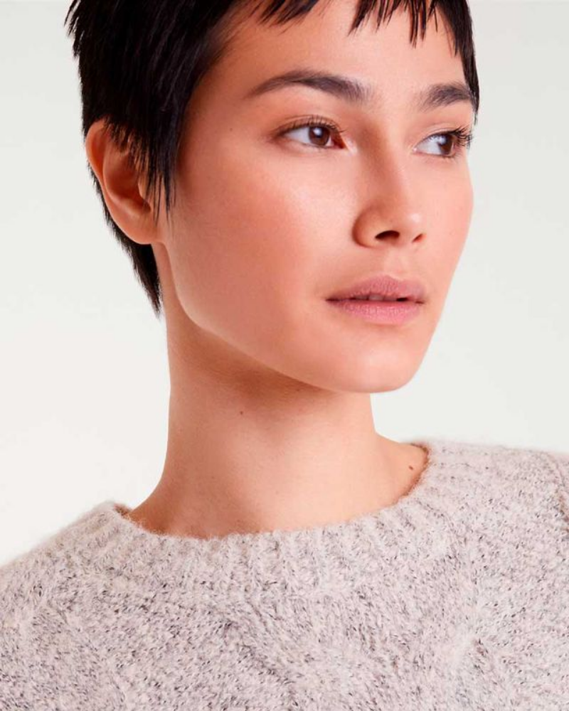 Oatmeal Cream Cable Knit Jumper Compania Fantastica