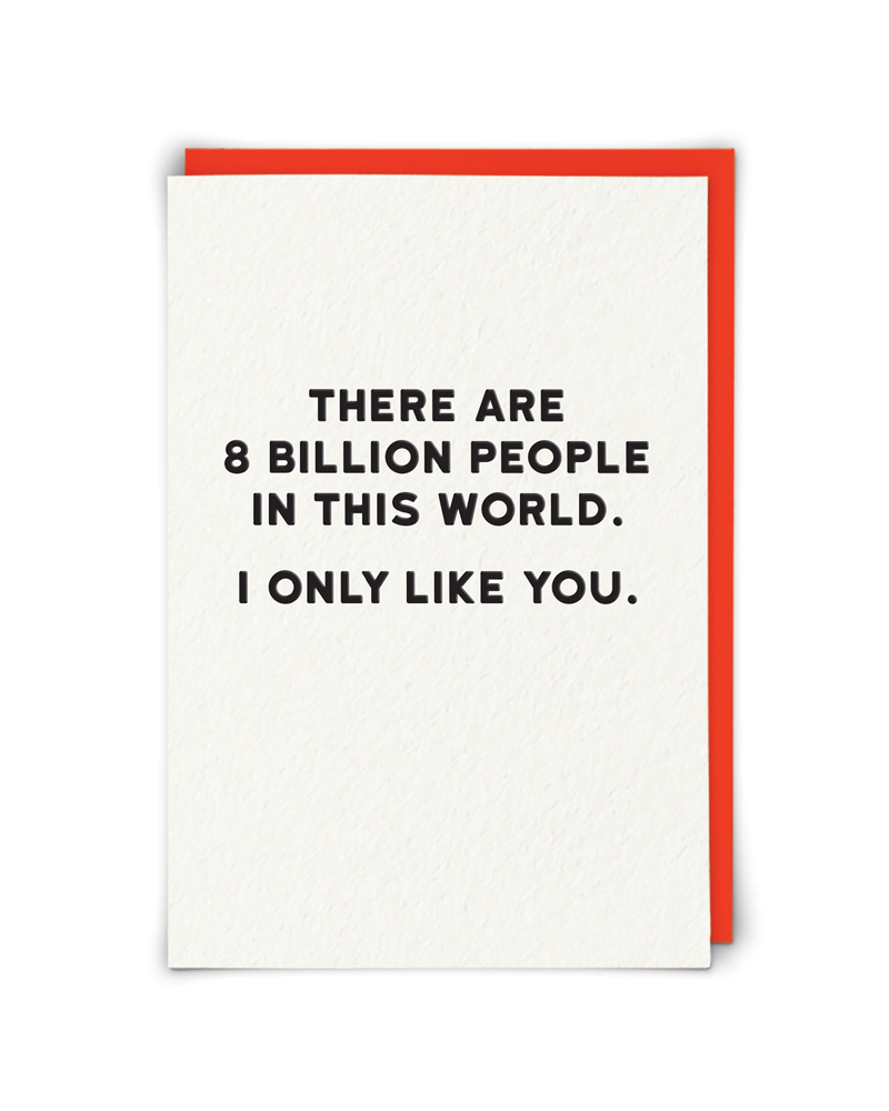 Only You Greetings Card