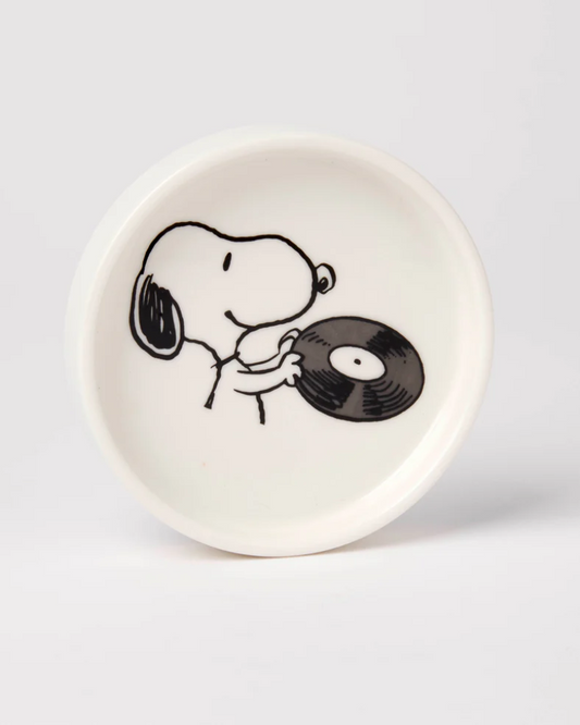 Peanuts Vinyl Lover Round Trinket Dish