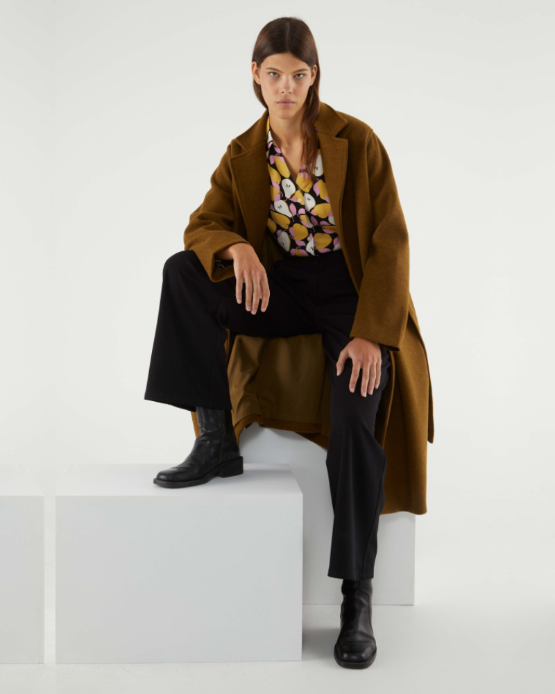 Pear Print Shirt By Compania Fantastica