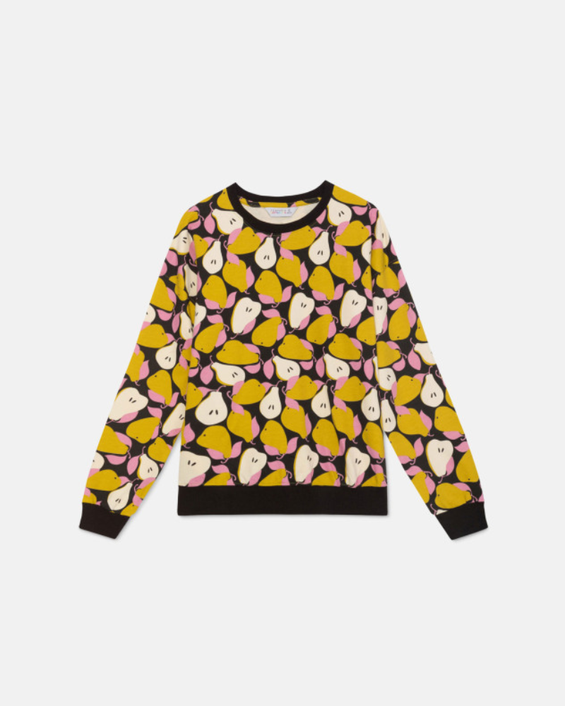 Pear Print Sweatshirt By Compania Fantastica