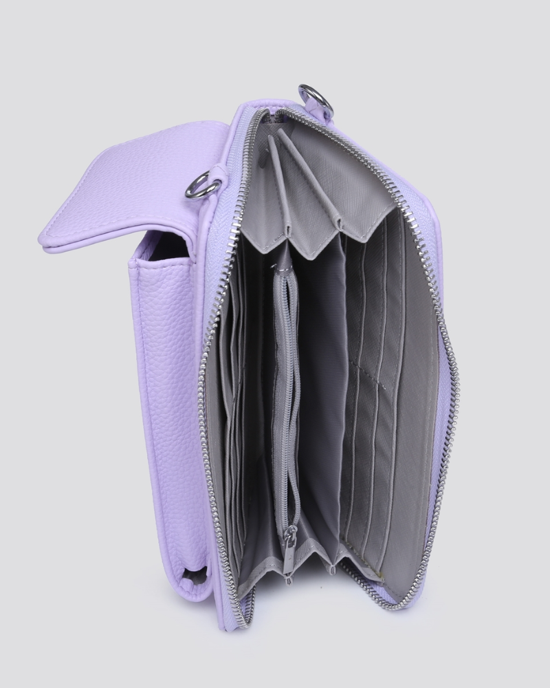 Travel Vegan Leather Crossbody Bag Assorted Colours