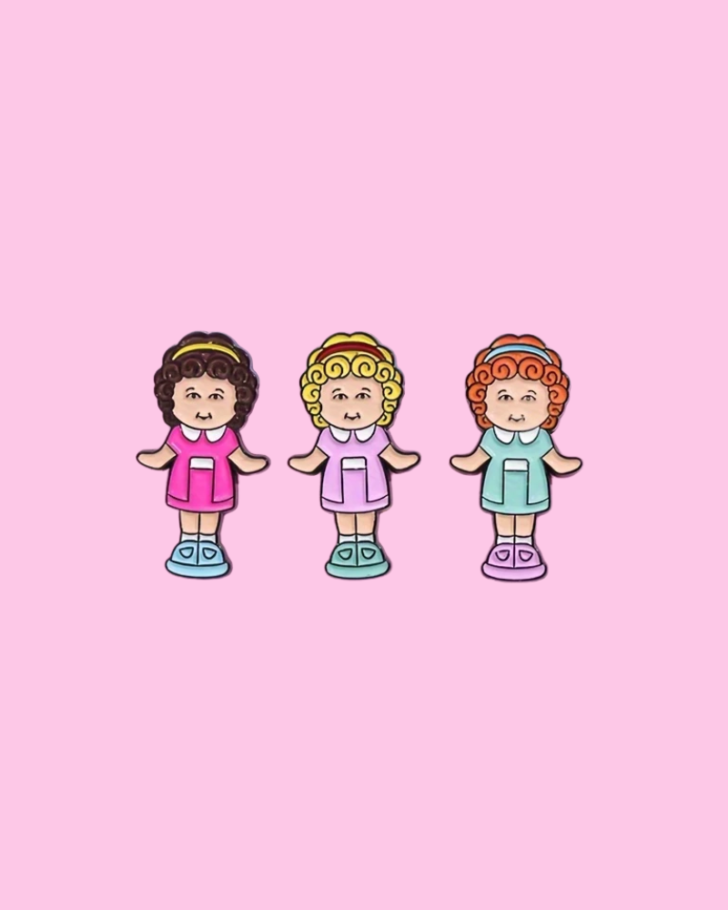 Polly Pocket Enamel Pin Badge Assorted