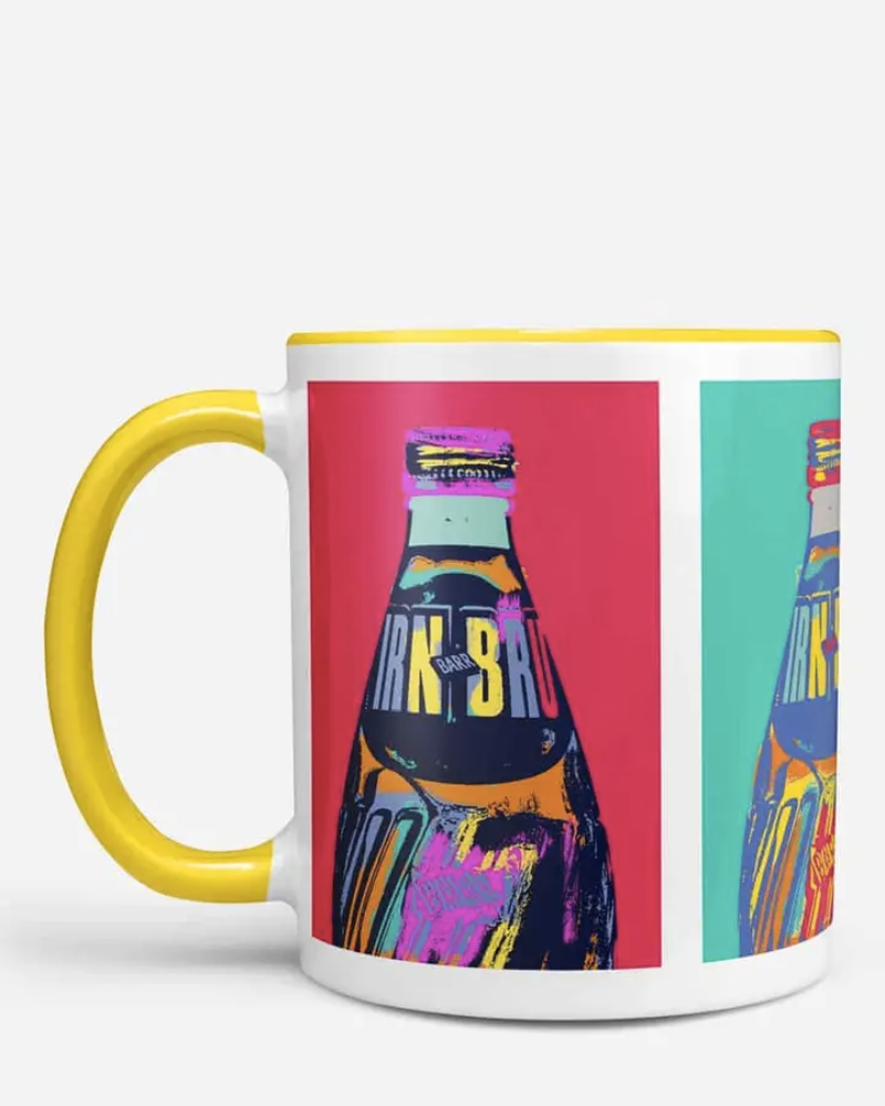 Irn Bru Pop! Chunky Mug Multicolour By Gillian Kyle