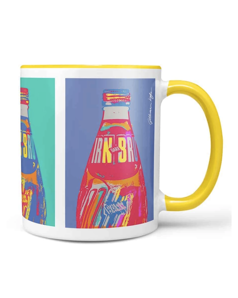 Irn Bru Pop! Chunky Mug Multicolour By Gillian Kyle