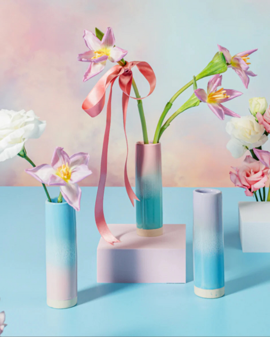 Pastel Ombre Bud Vase Assorted