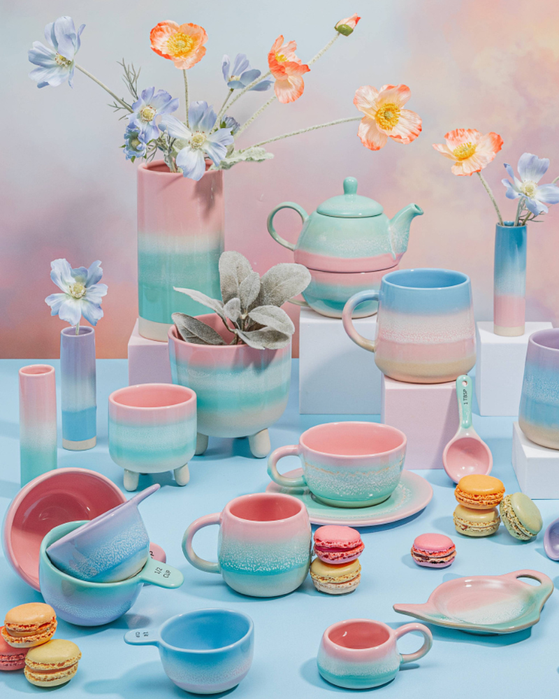Pastel Ombre Bud Vase Assorted