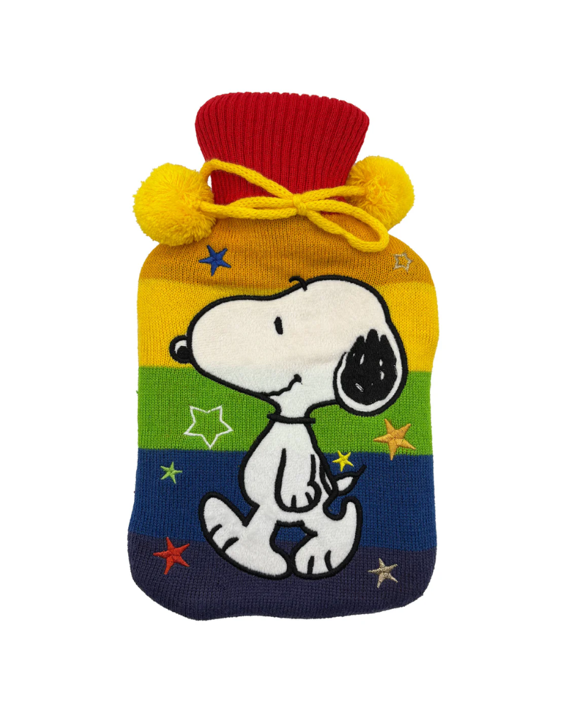 Peanuts Rainbow Snoopy Hot Water Bottle