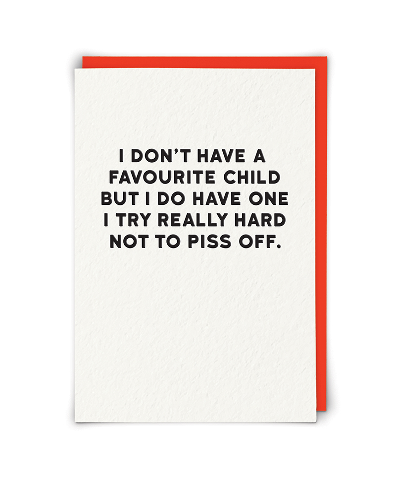 Favourite Child Greeting Card