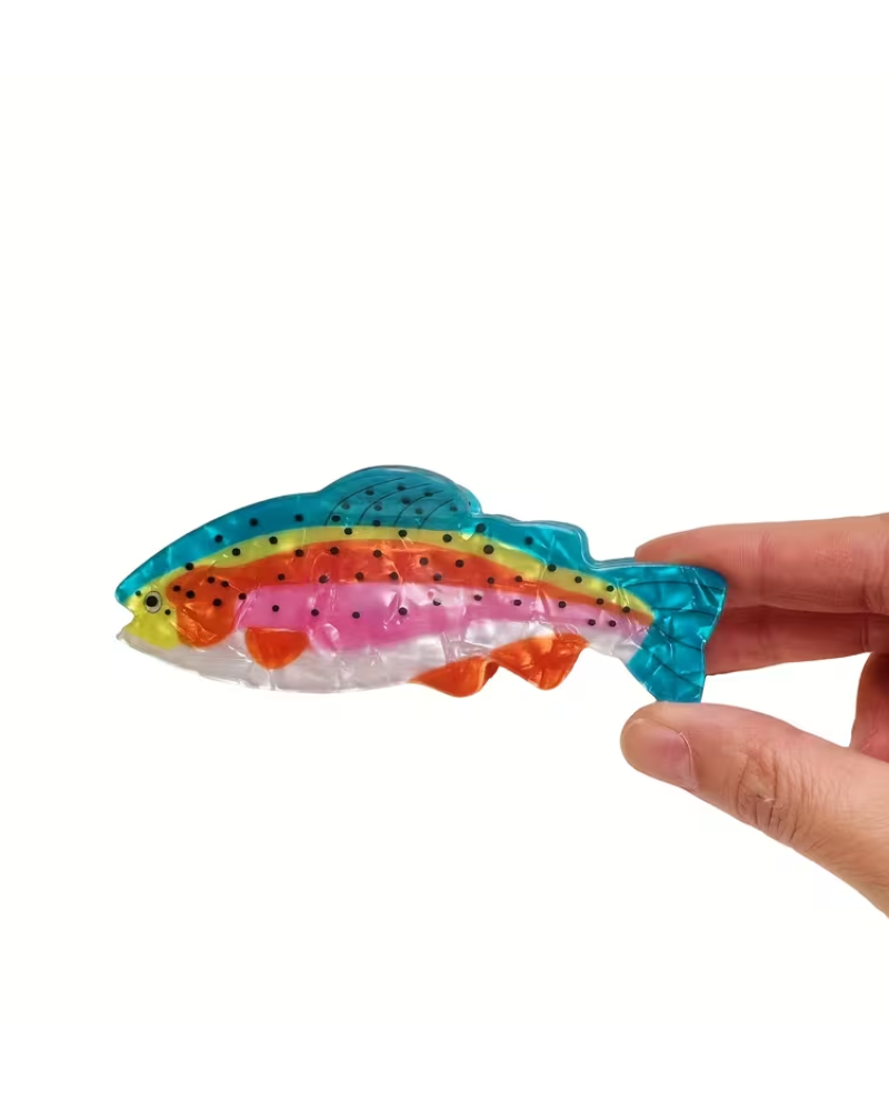 Salmon Fish Hair Claw