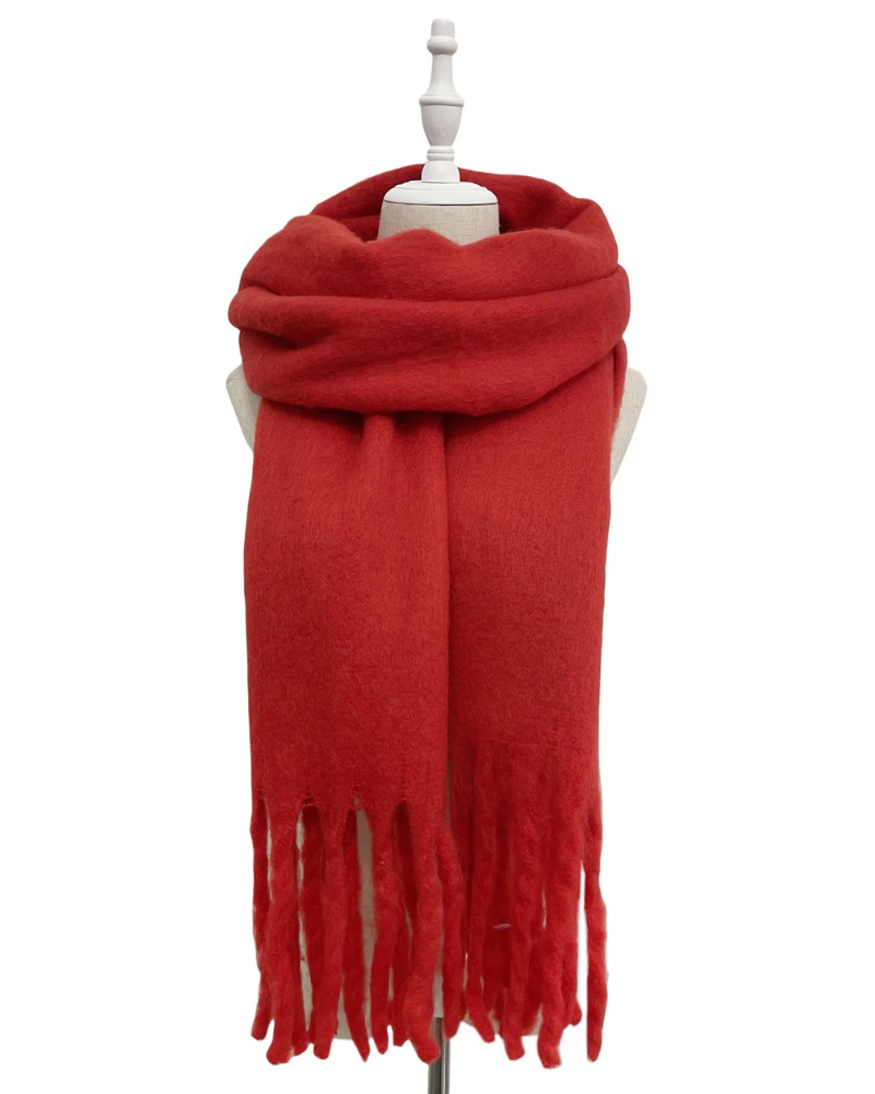 Plain Blanket Scarf Assorted Colours