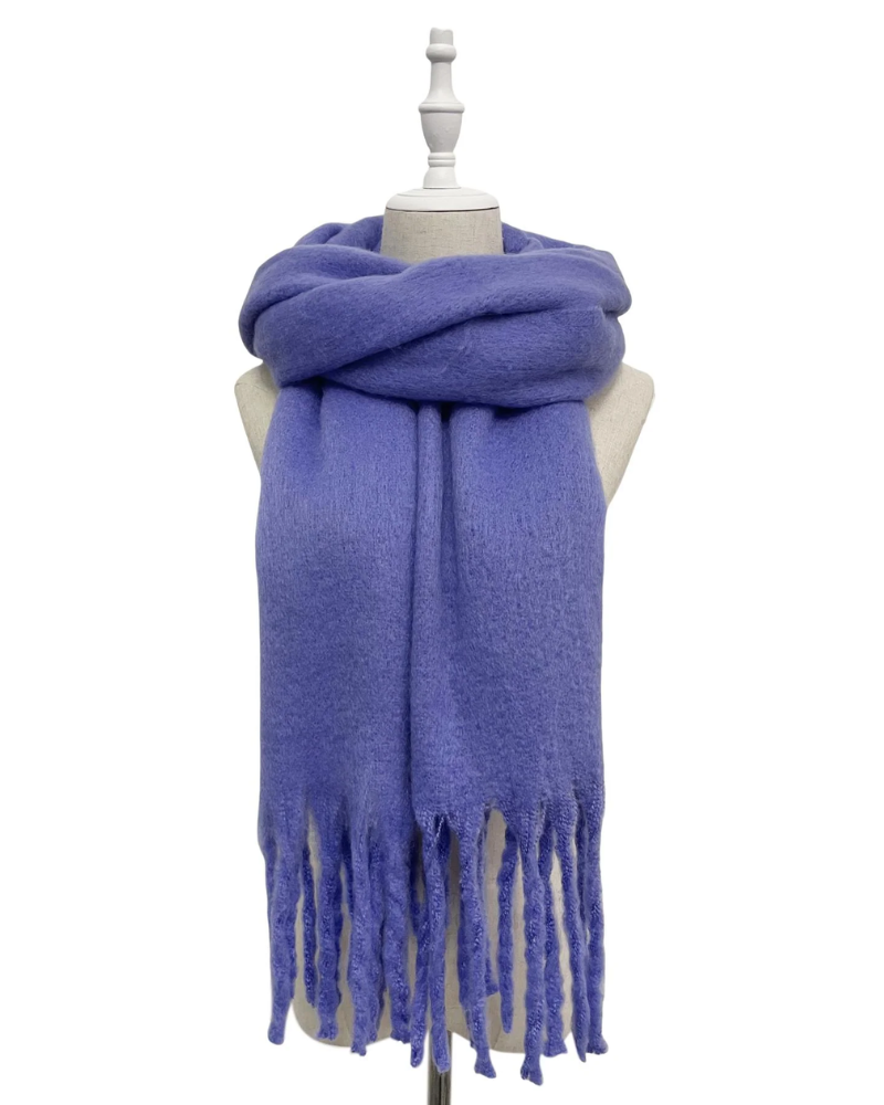 Plain Blanket Scarf Assorted Colours
