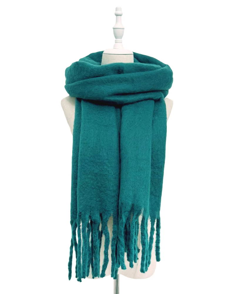 Plain Blanket Scarf Assorted Colours