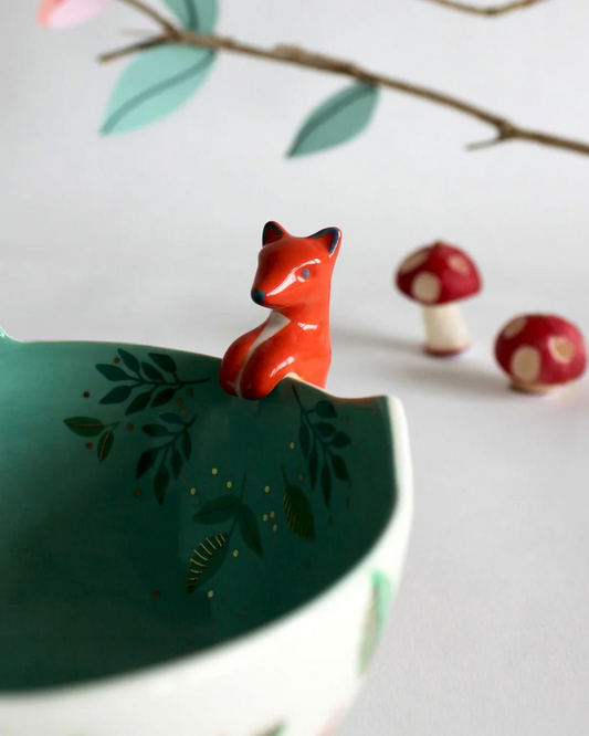 Secret Garden Fox Trinket Bowl