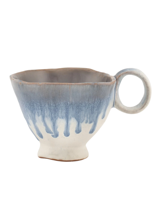 Colette Ceramic Tea Cup in Assorted Colours