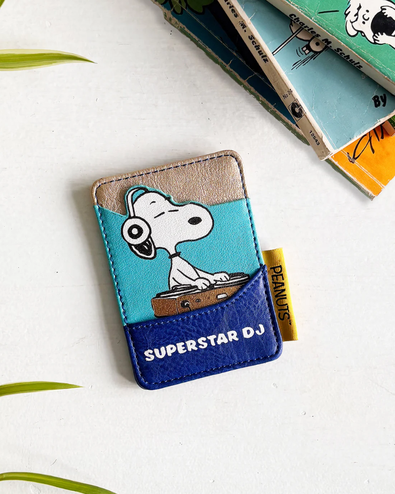 Peanuts Superstar DJ Card Holder