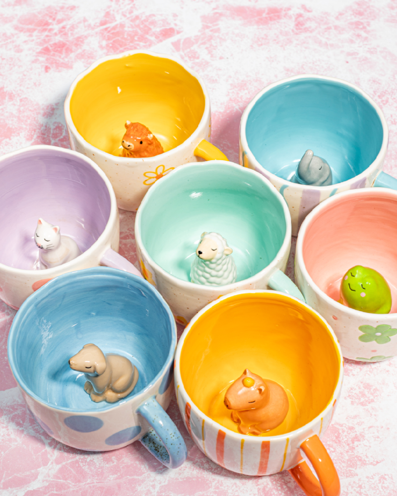 Surprise Hidden Gingerbread Man Mug