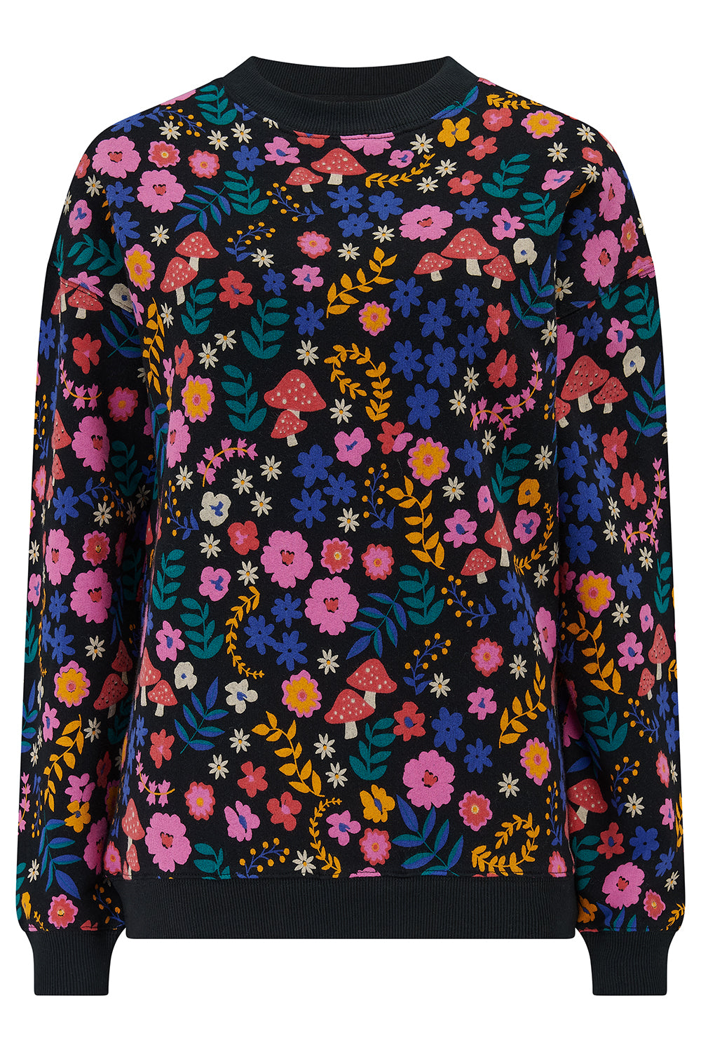 Noah Sweatshirt In Mushroom Floral