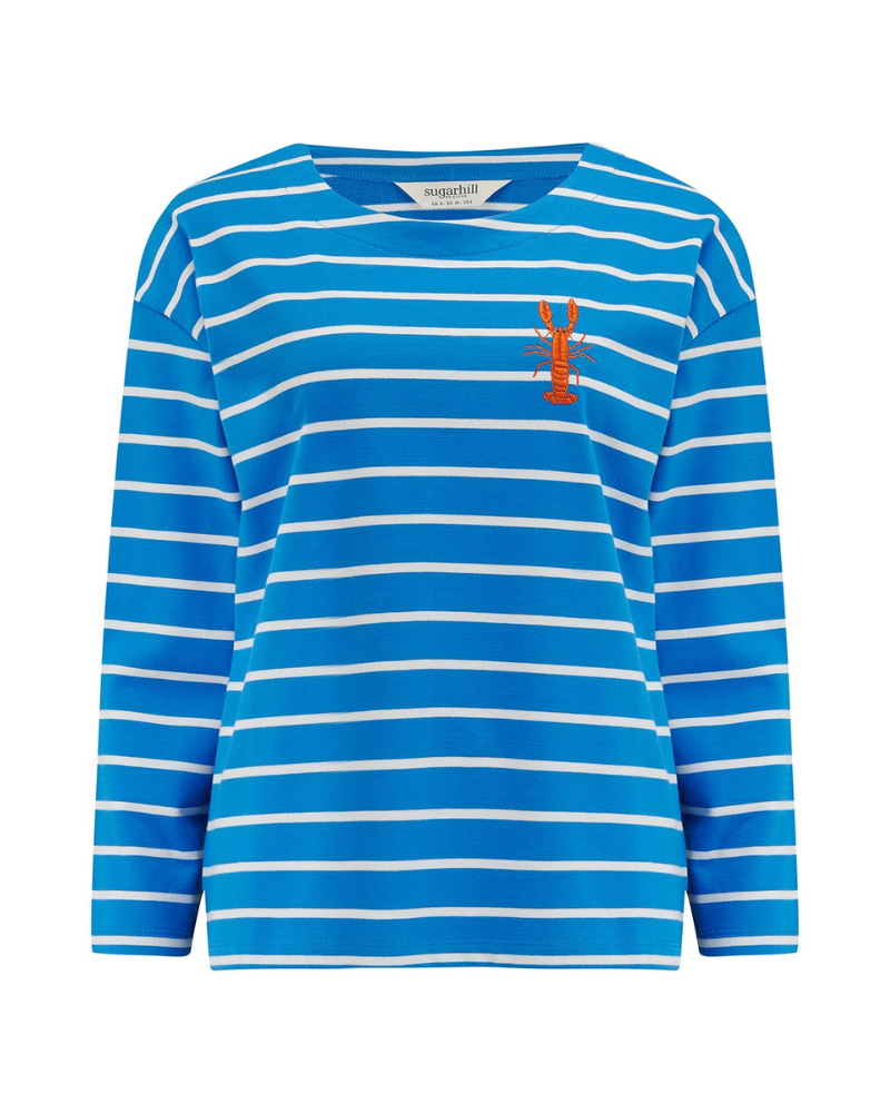 Billie Breton Lobster Stripe Top