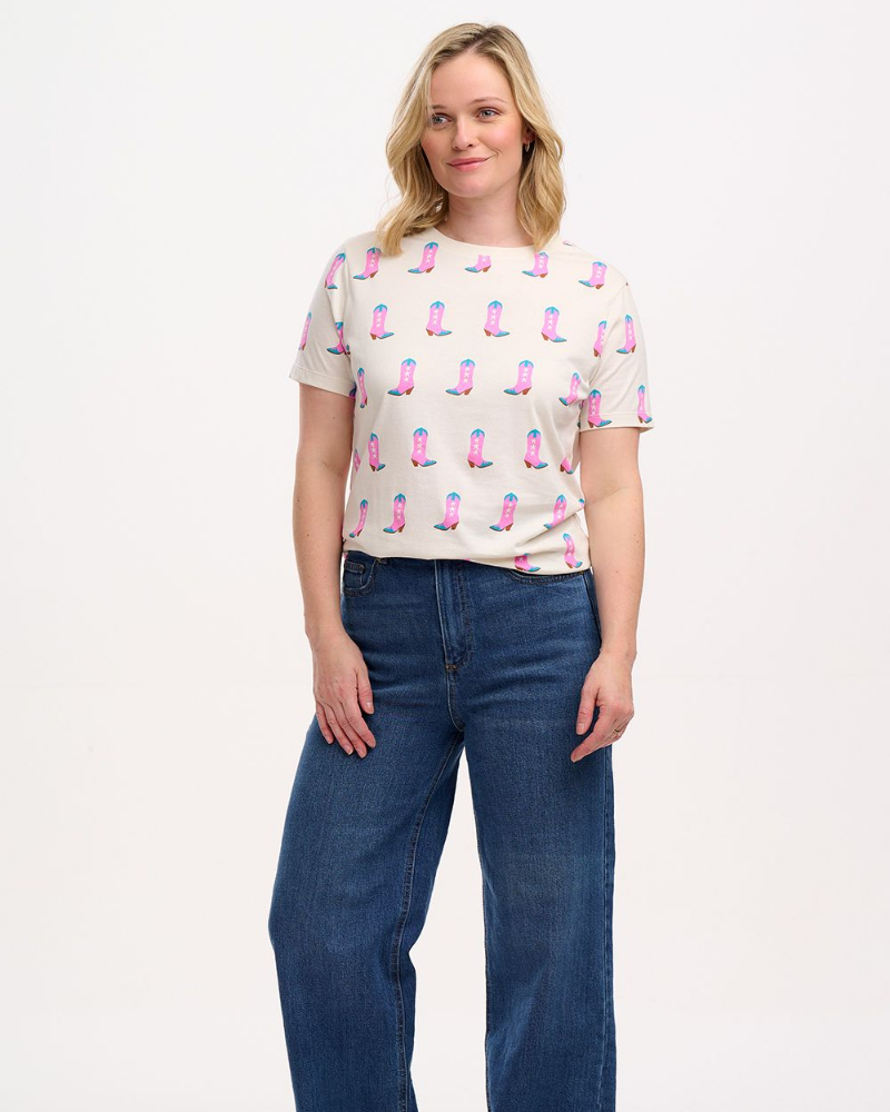 Maggie Cowgirl Boots T-Shirt By Sugarhill Brighton