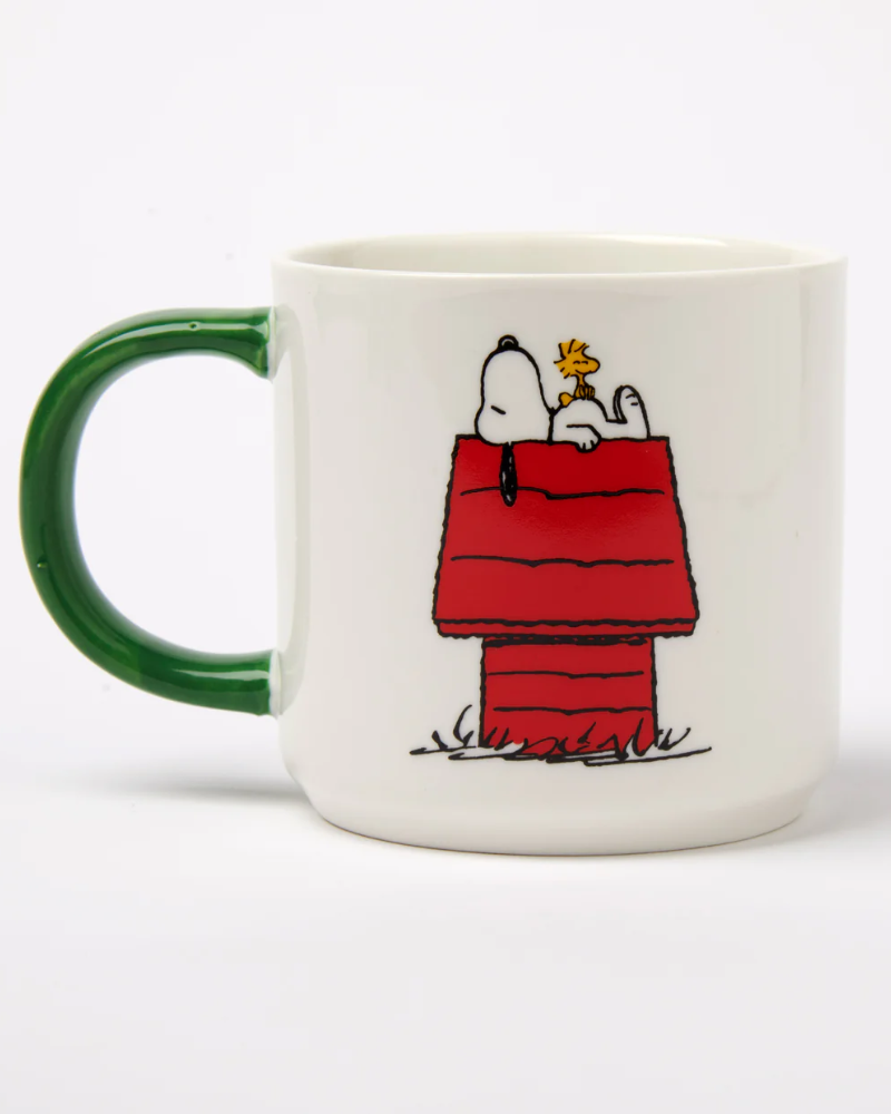 Peanuts Snoopy Gang And House Mug