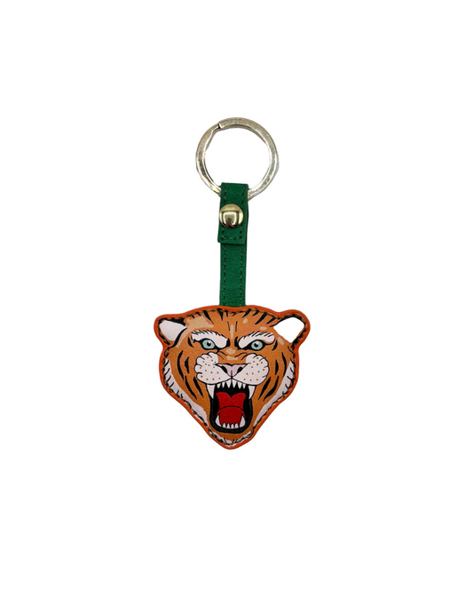 Tiger Inked Vegan Leather Keyring